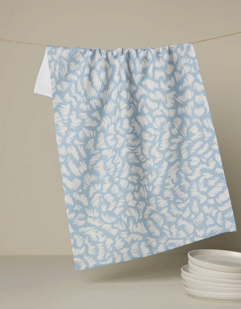 GEOMETRY MARINE HAZE TEA TOWEL