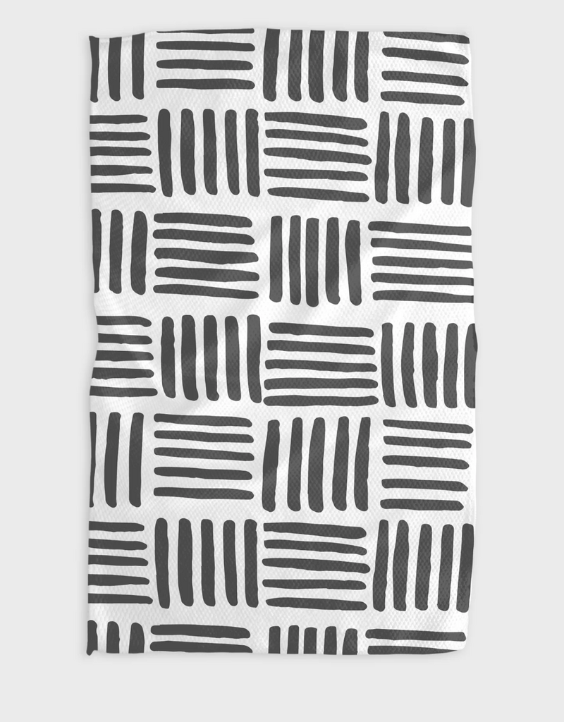 GEOMETRY ZEN GARDEN TEA TOWEL
