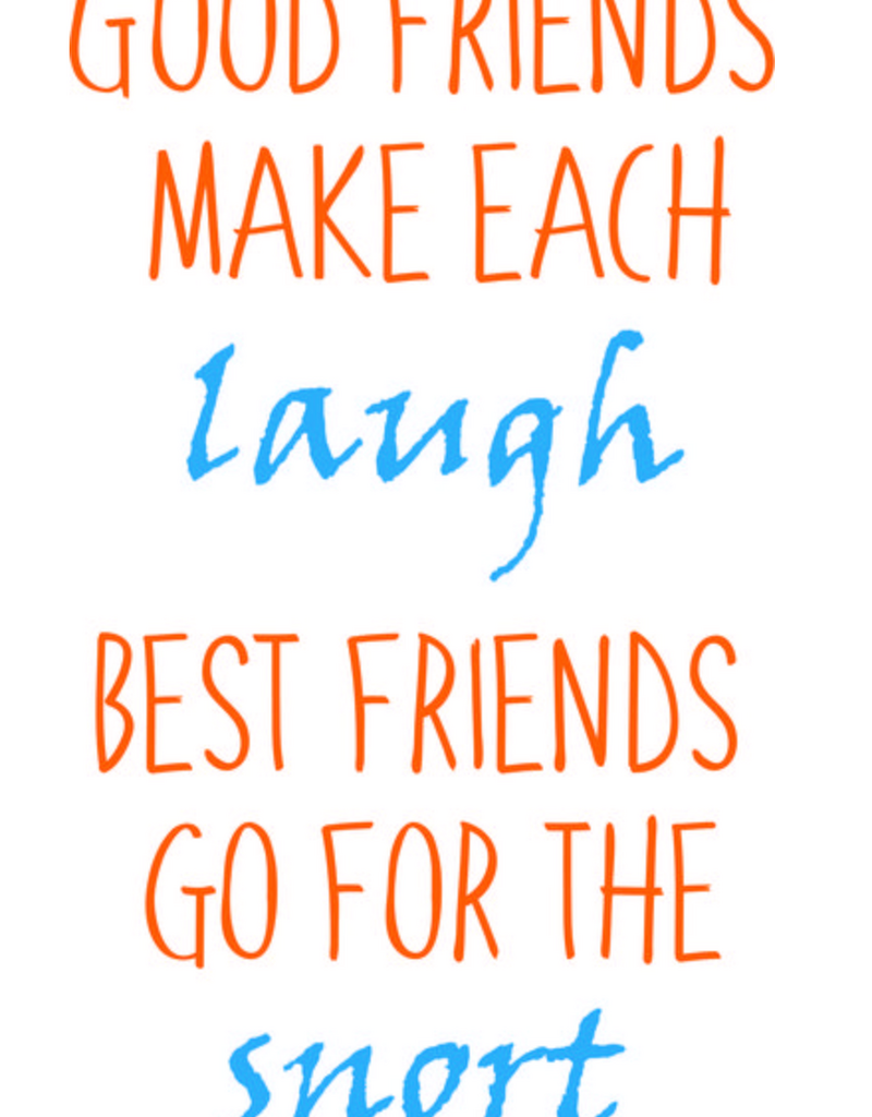 GET SASSYS GOOD FRIENDS TEA TOWEL