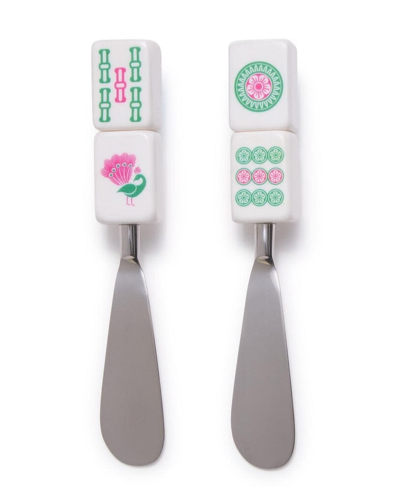 TWO'S COMPANY SET/2 MAHJONG SPREADERS