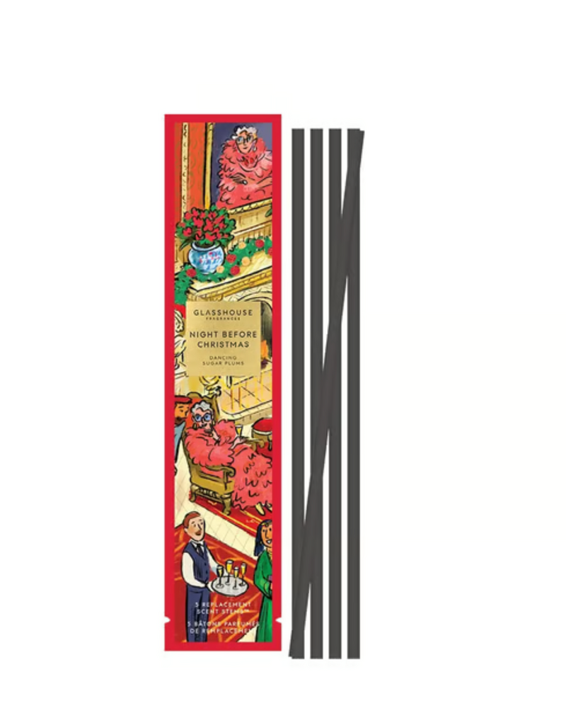 GLASSHOUSE FRAGRANCES REPLACEMENT SCENT SCENE STEMS ™ NIGHT BEFORE CHRISTMAS