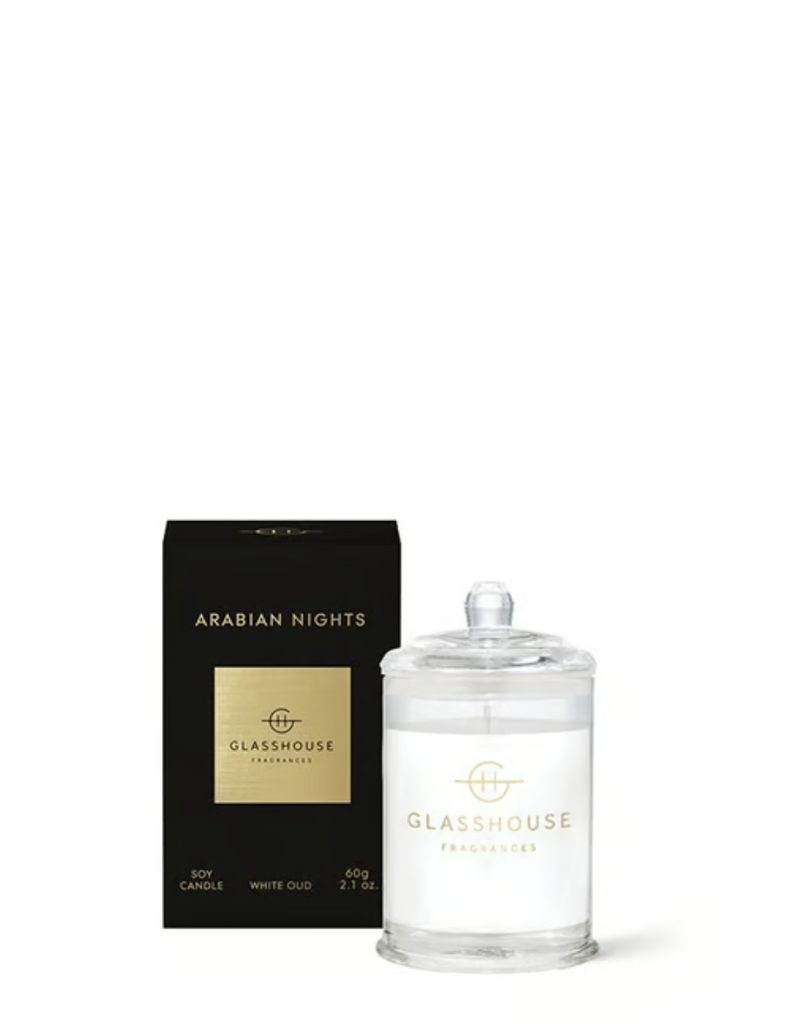 GLASSHOUSE FRAGRANCES 2.1 OZ TRIPLE SCENTED CANDLE-ARABIAN NIGHTS