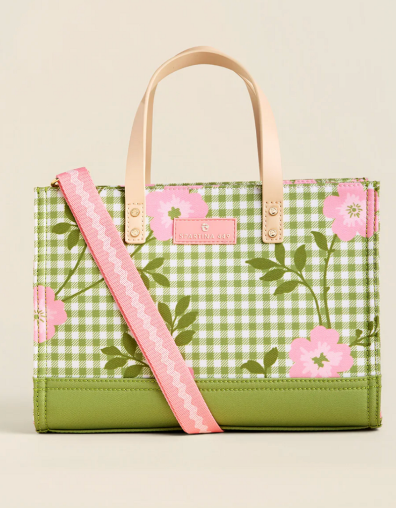 GOLF CROSSBODY TOTE-CASTILLO GINGHAM