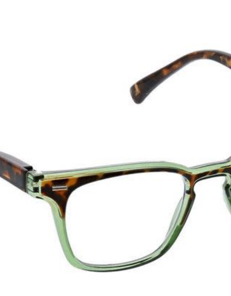 PEEPERS STRUT BLUELIGHT READING GLASSES green/tortoise 2.5