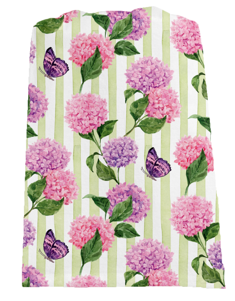 TAYLOR PALADINO PINK HYDRANGEA TEA TOWEL