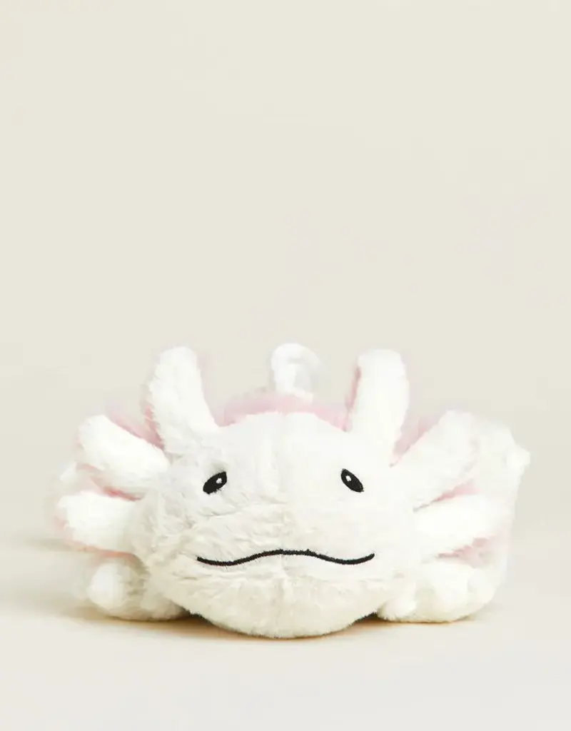 warmies WHITE AXOLOTL WARMIE