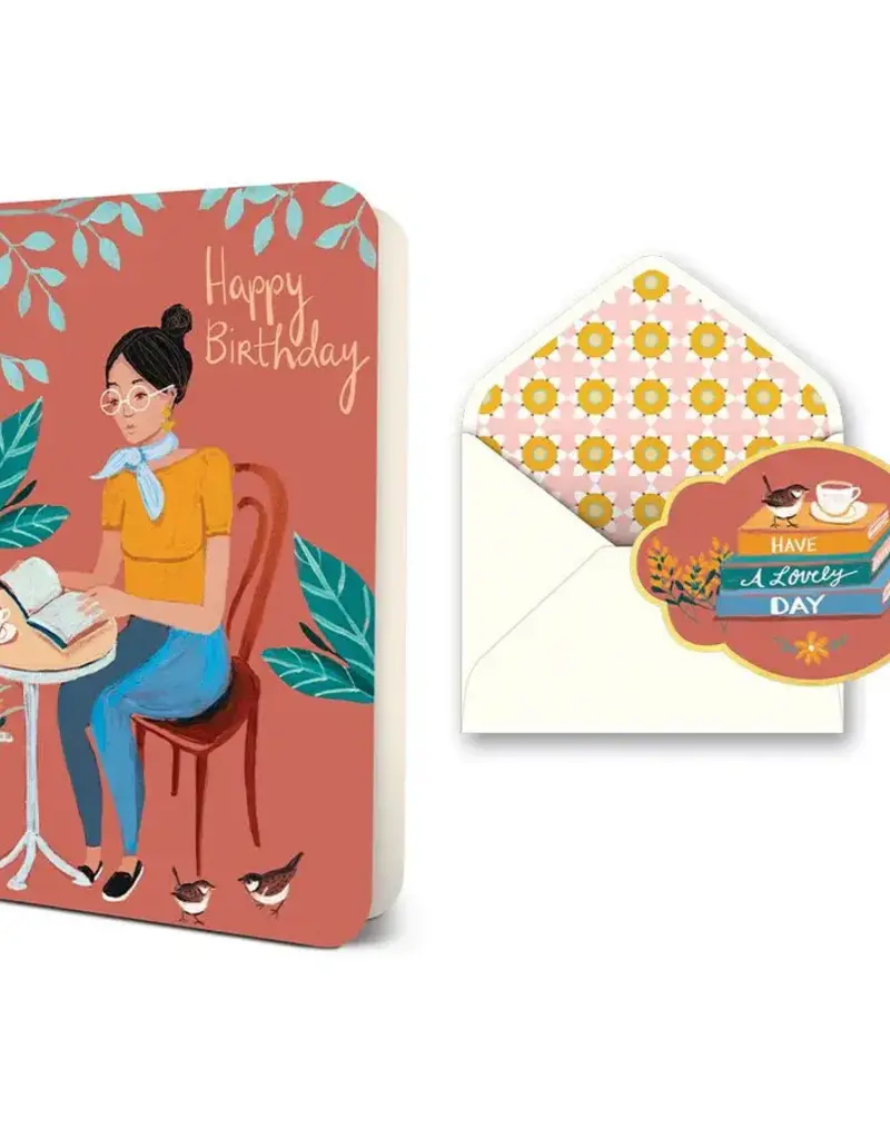 STUDIO OH! HAPPY BIRTHDAY BOOKLOVER CARD