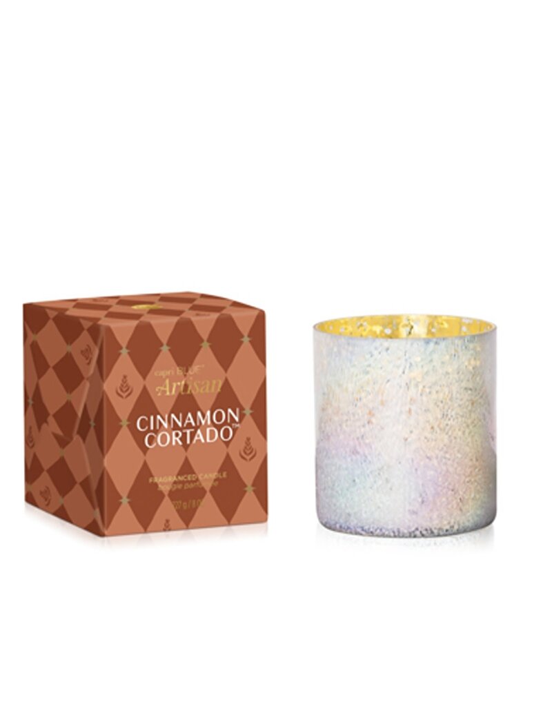 CAPRI BLUE Cinnamon Cortado Artisan Winter Bazaar Boxed Tumbler