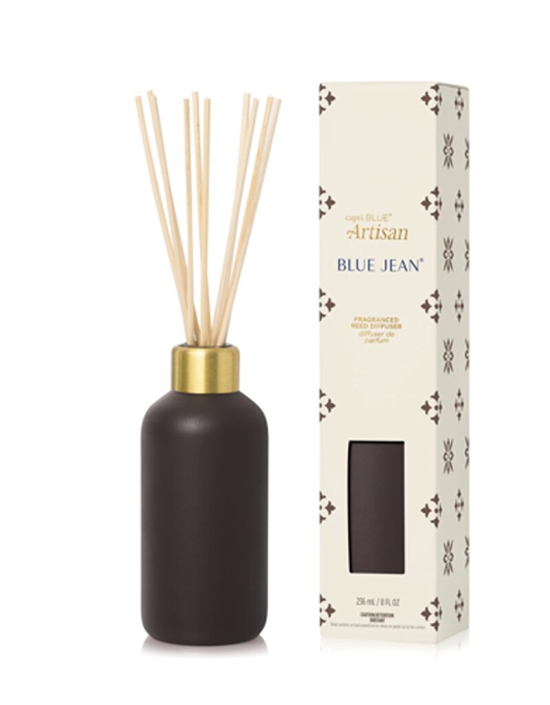 CAPRI BLUE Blue Jean Artisan Terrazza Velluto Reed Diffuser