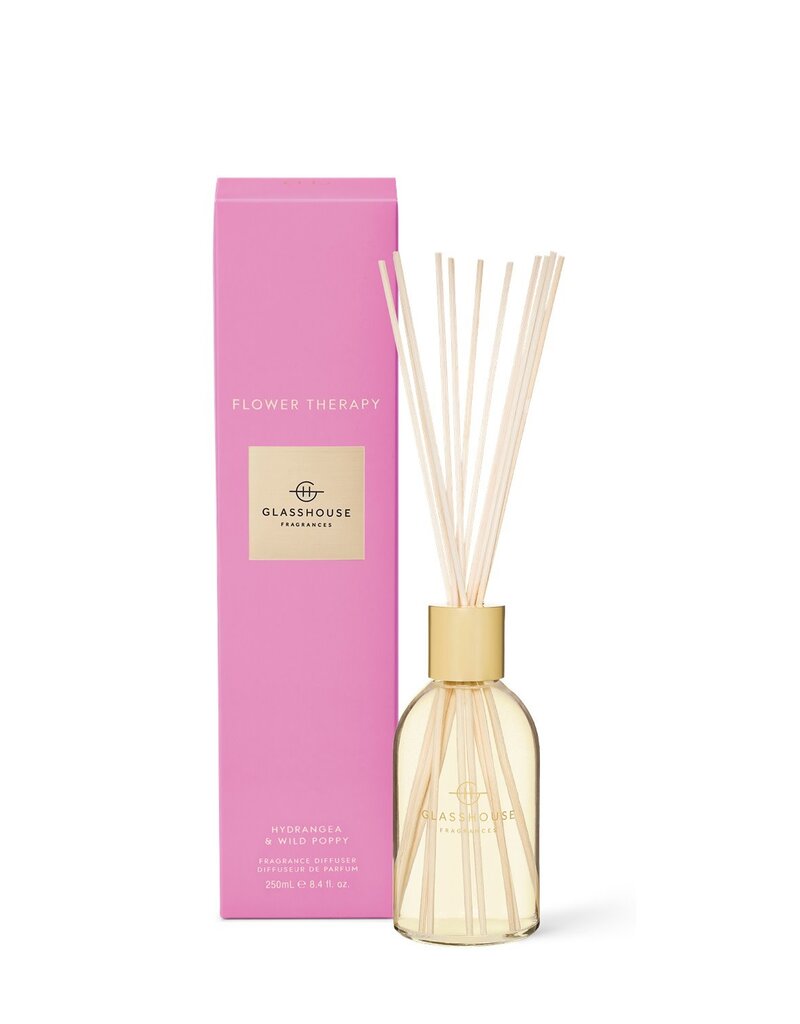 GLASSHOUSE FRAGRANCES 8.4 OZ DIFFUSER-FLOWER THERAPY