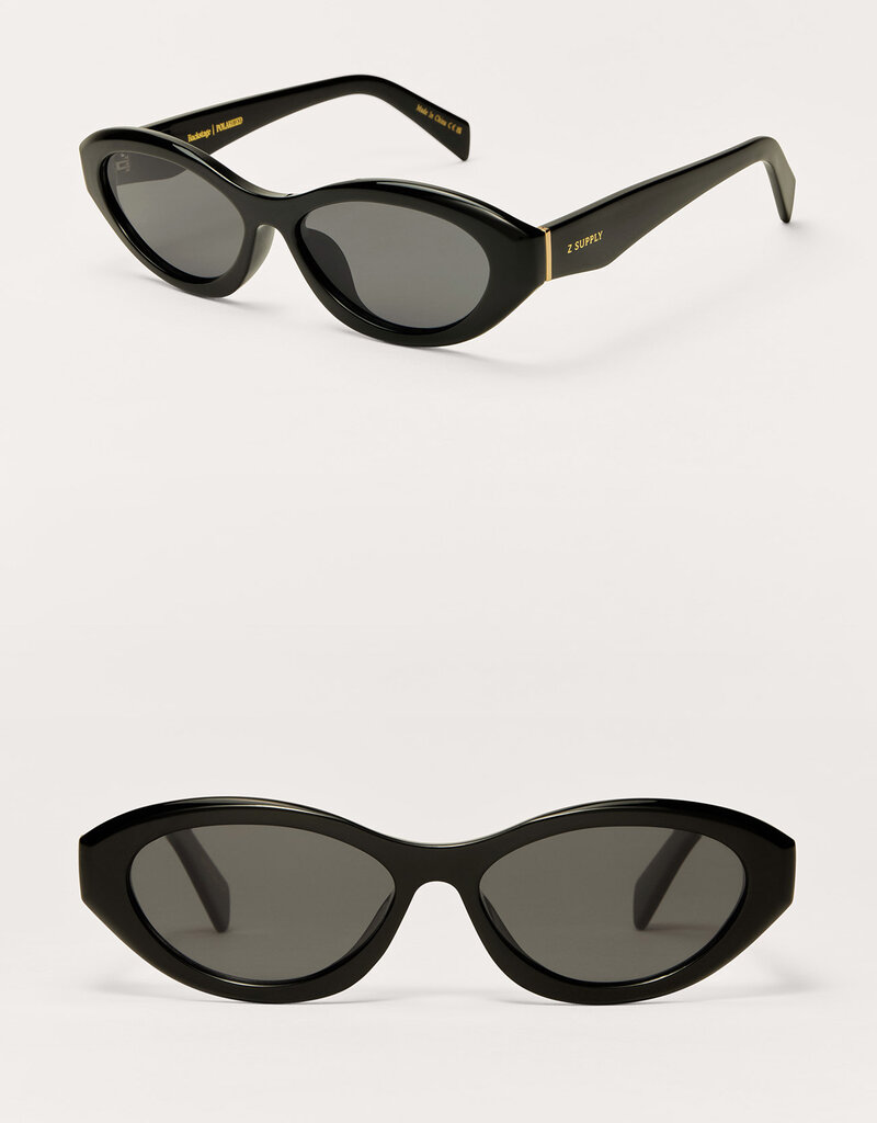 Z SUPPLY BACKSTAGE-POLISHED BLACK-GRAY POLARIZED