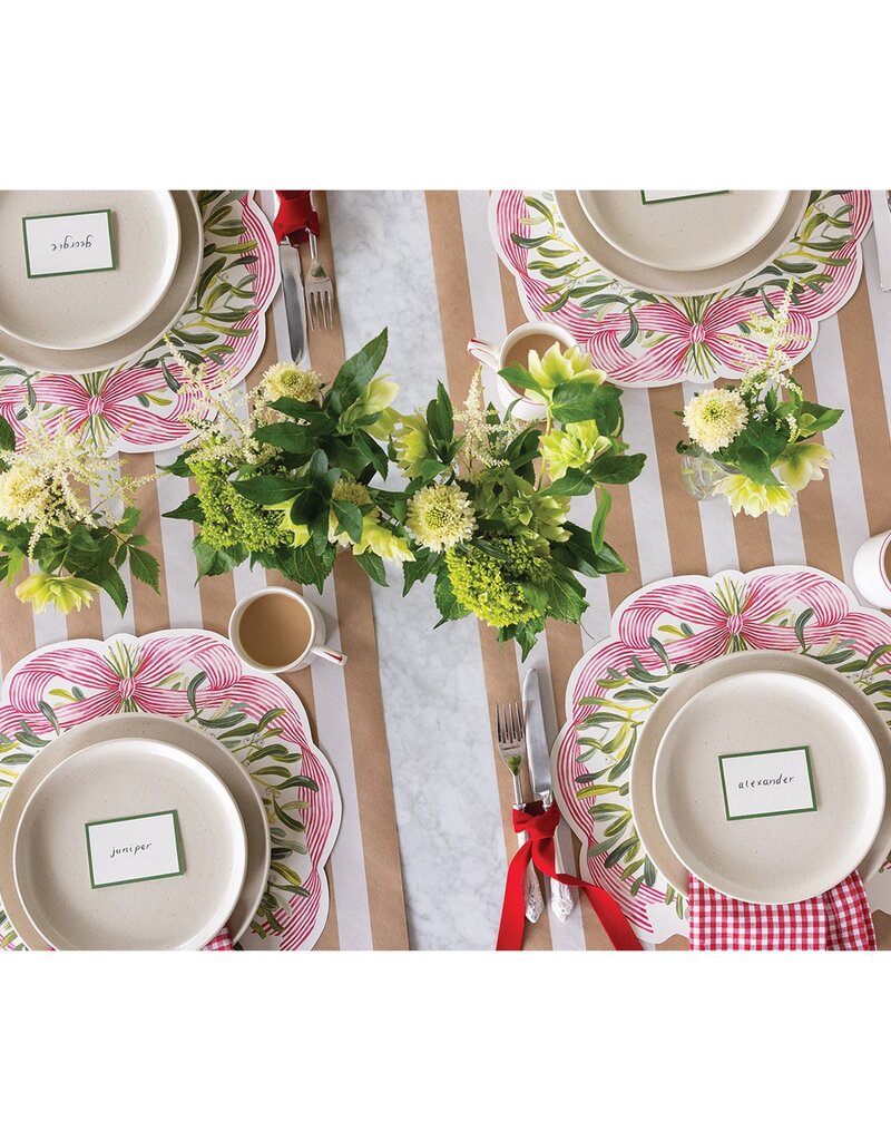 HESTER & COOK DIE-CUT MISTLETOE PLACEMATS