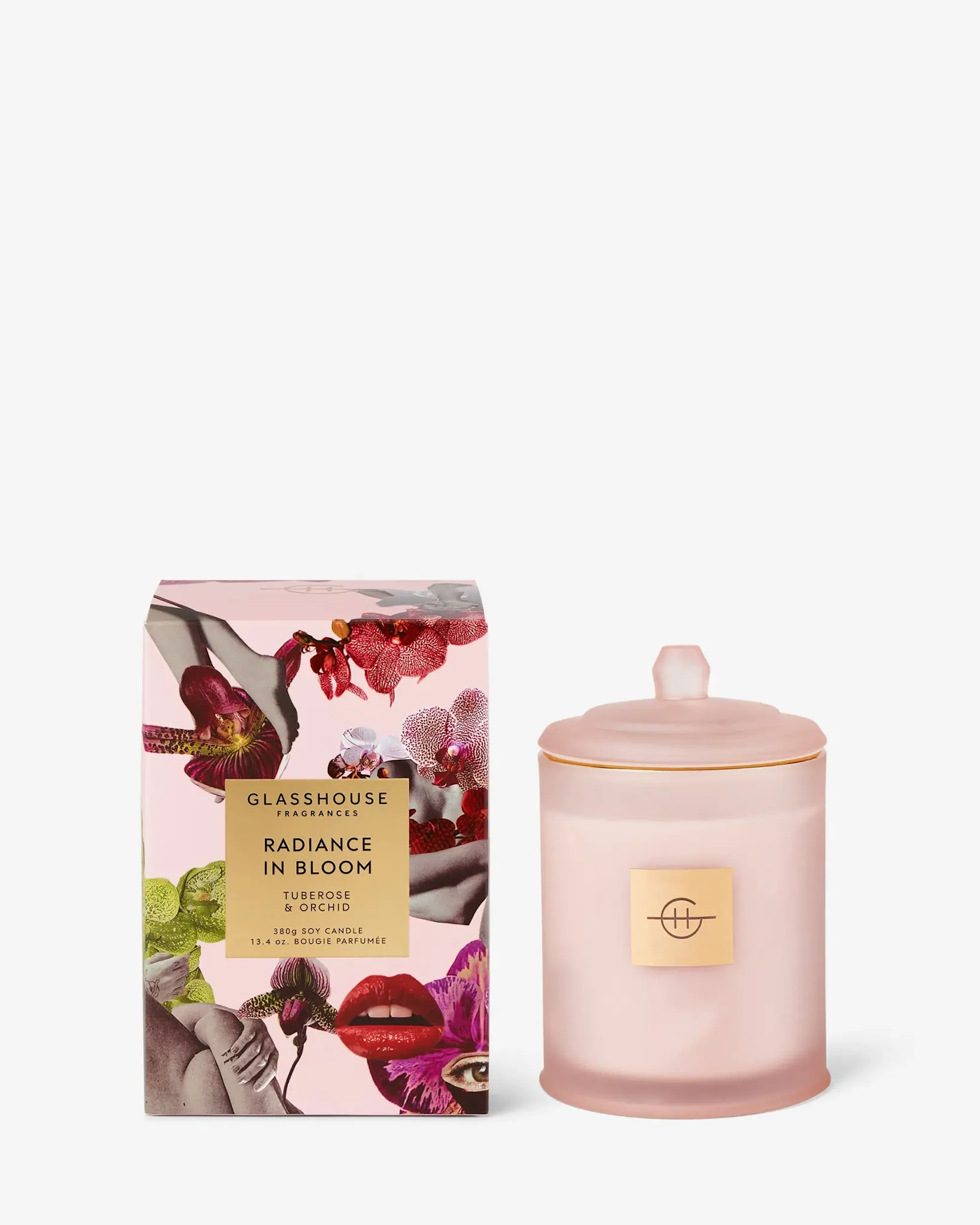 GLASSHOUSE FRAGRANCES MOTHER'S DAY-RADIANCE IN BLOOM 13.4 OZ CANDLE