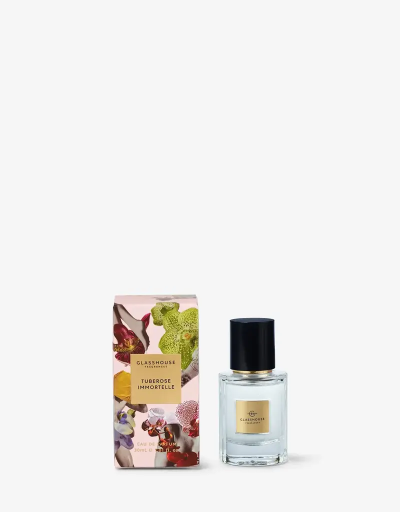 GLASSHOUSE FRAGRANCES TUBEROSE IMMORTELLE 1 oz Eau de Parfum