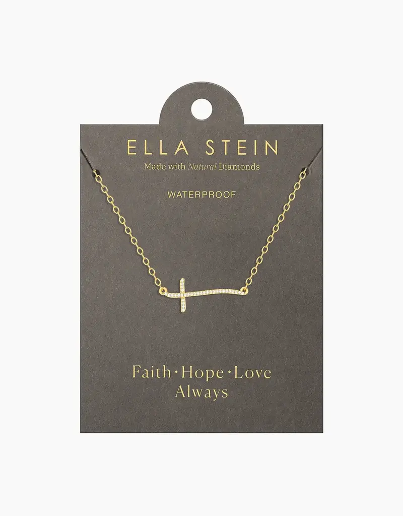ELLA STEIN WATERPROOF CRISS CROSS NECKLACE