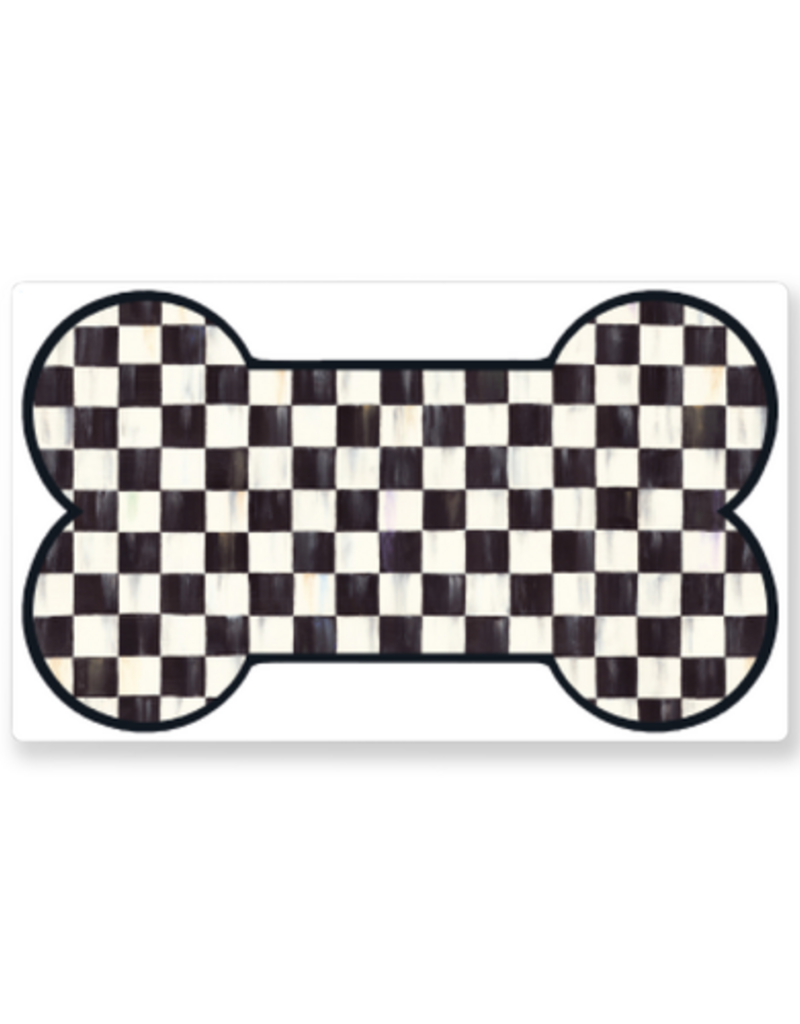 MacKenzie-Childs courtly check pup placemat