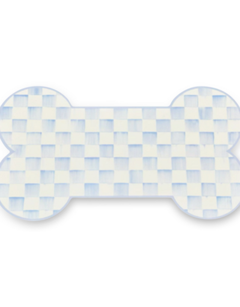 MacKenzie-Childs sky check pup placemat