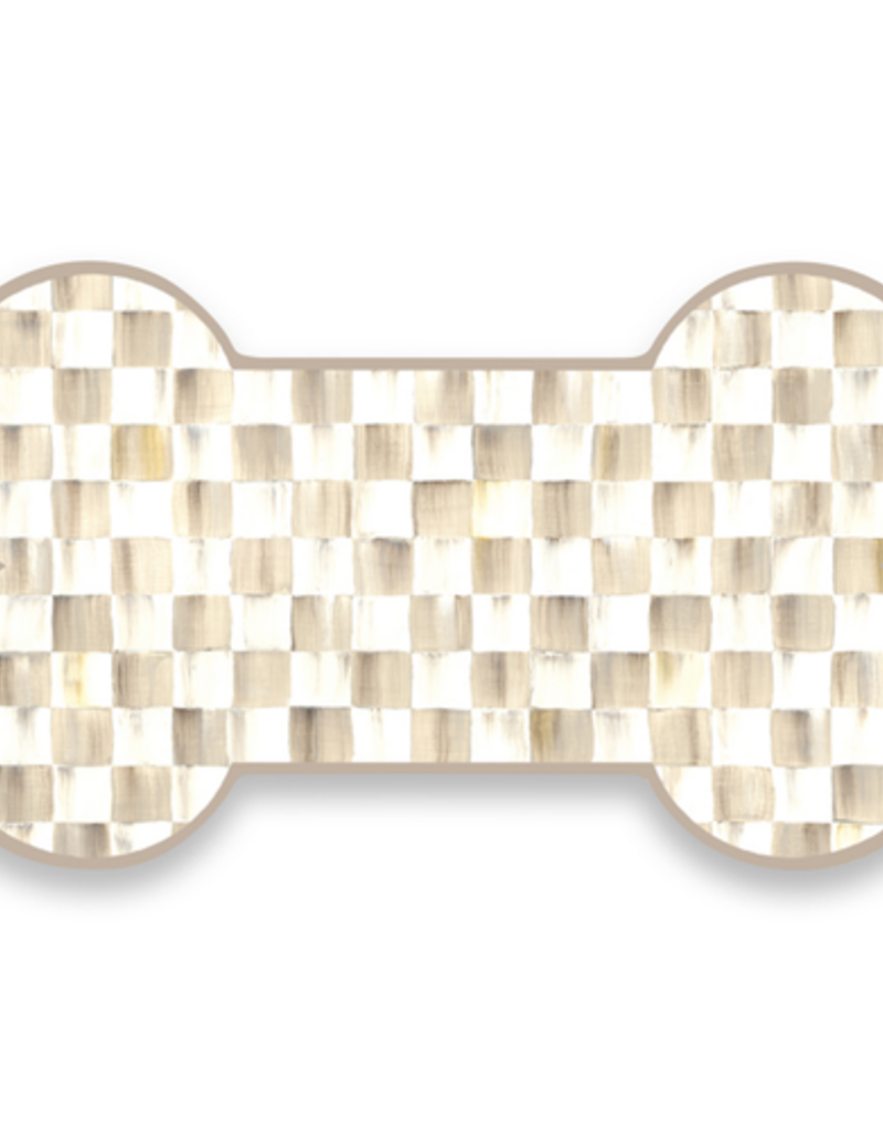 MacKenzie-Childs mocha check pup placemat