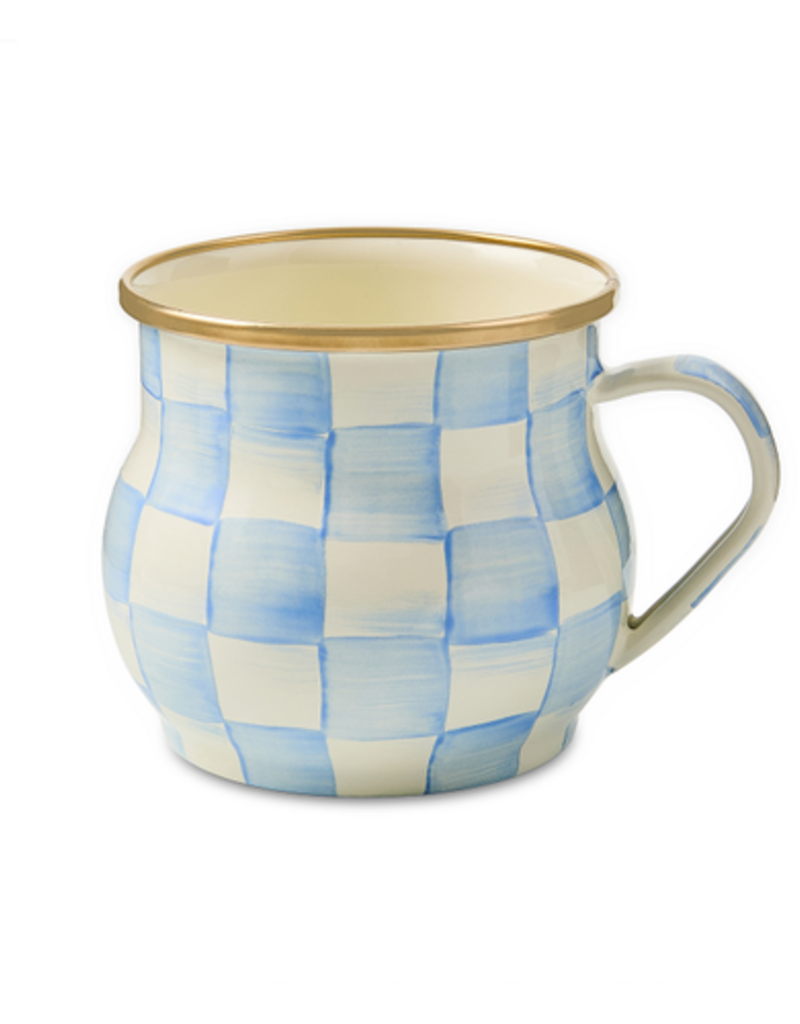 MacKenzie-Childs sky check mug