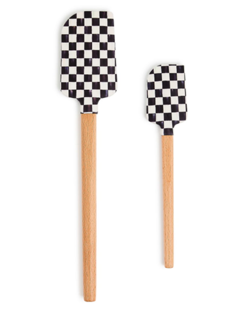 MacKenzie-Childs courtly check spatula, set of 2