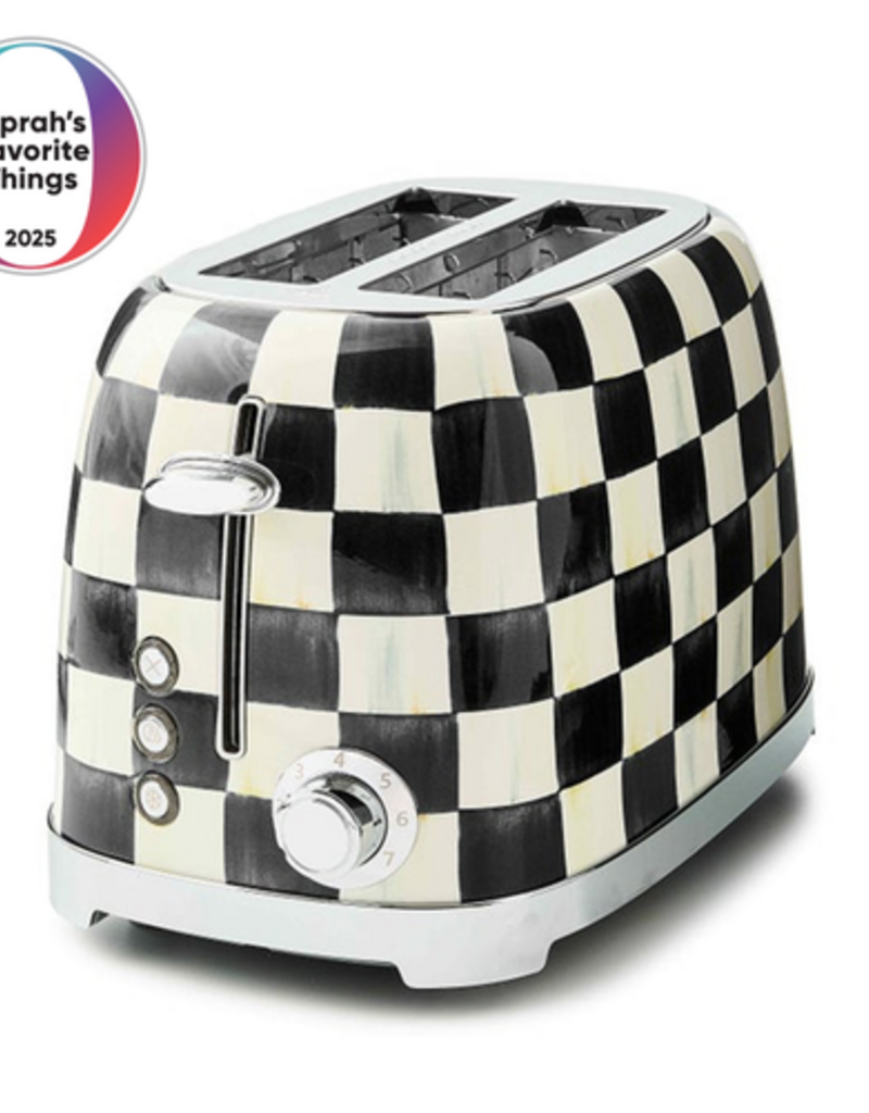MacKenzie-Childs courtly check 2-slice toaster