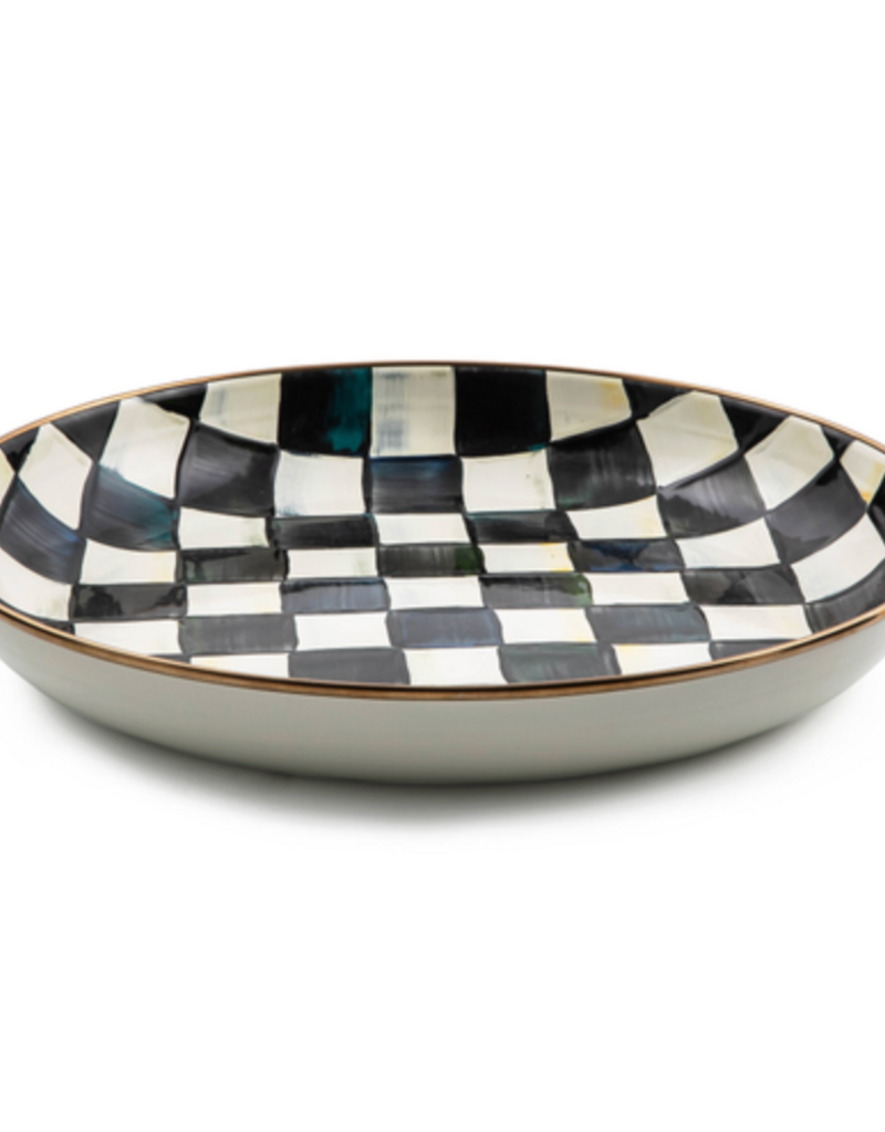 MacKenzie-Childs ABUNDANT BOWL-COURTLY CHECK
