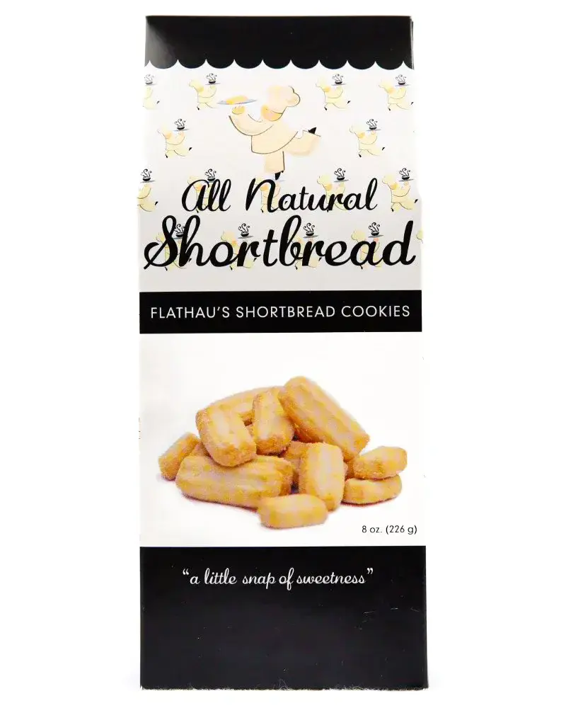 FLATHAU'S FINE FOODS SHORTBREAD SNAPS