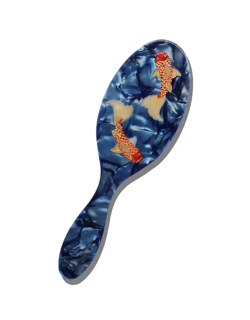 SOLAR ECLIPSE HAND-PAINTED AMAZING HAIR DAY BRUSH