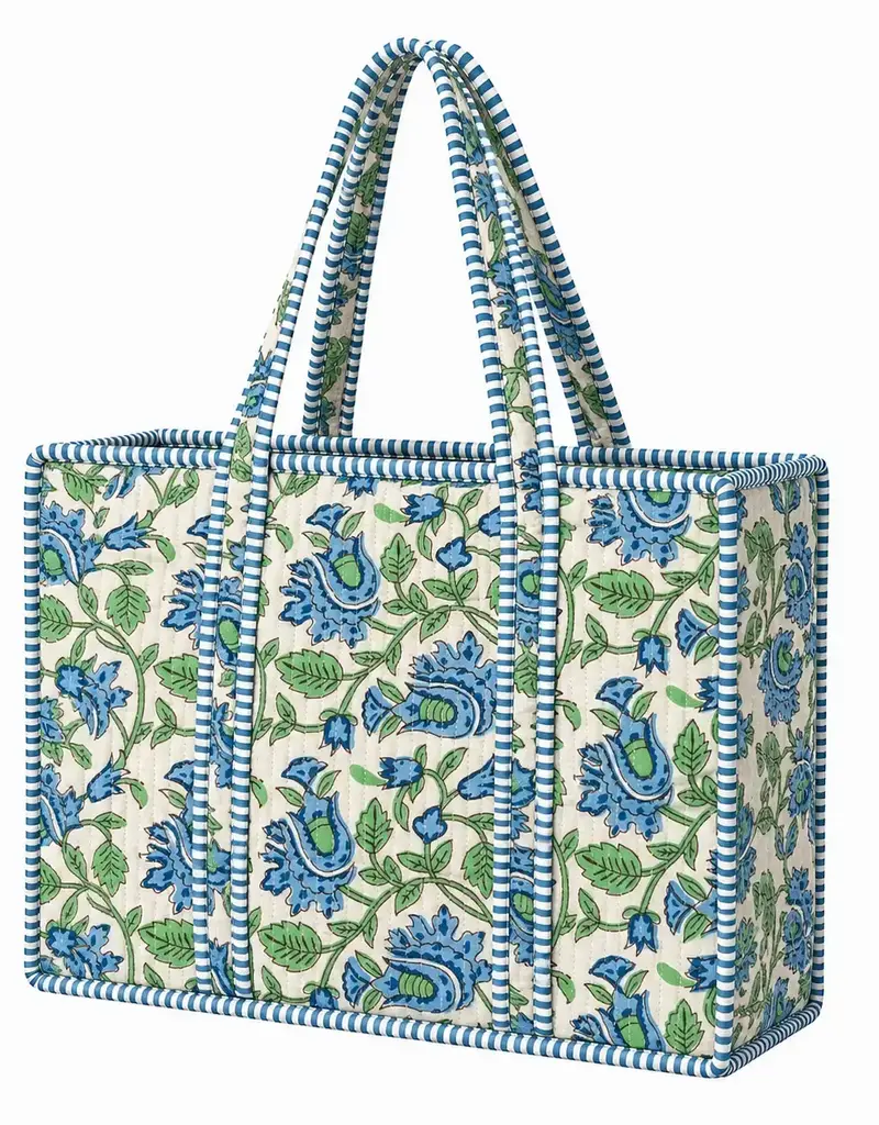 QUILTED LARGE TOTE BAG