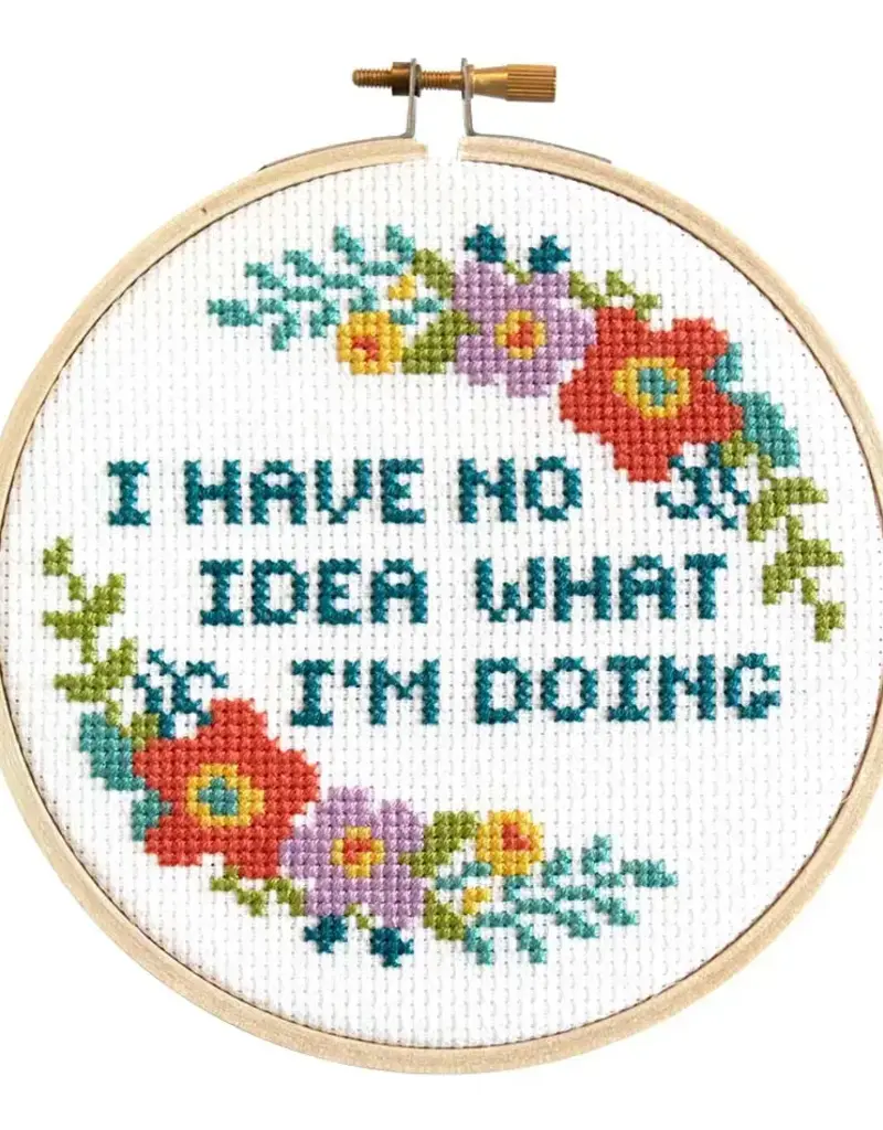 THE STRANDED STITCH NO IDEA CROSS STITCH KIT