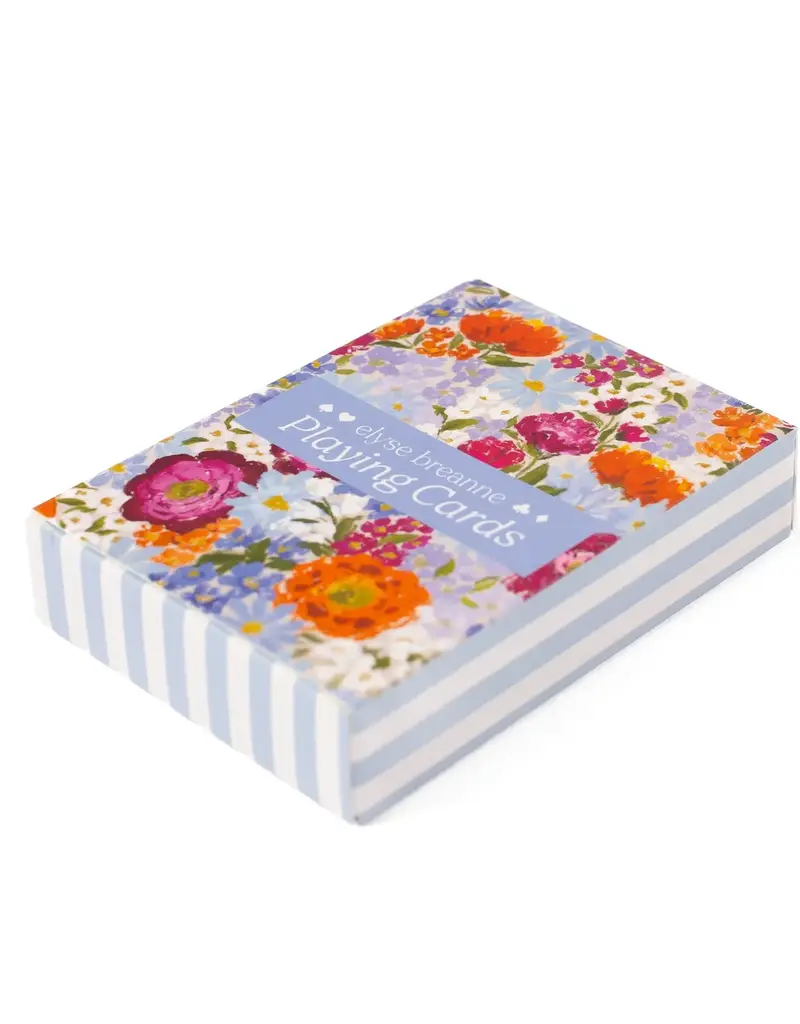 ELYSE BREANNE DESIGNS DECK OF CARDS-PRIMAVERA BLUE STRIPES