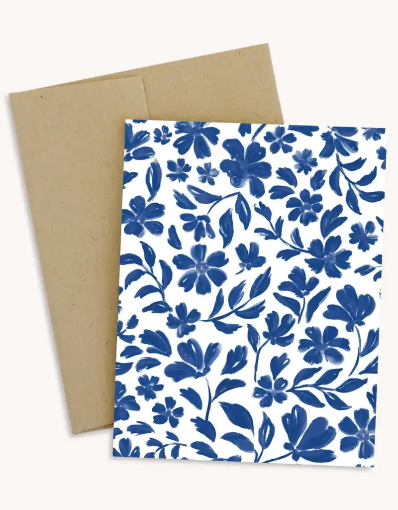 ELYSE BREANNE DESIGNS BLANK GREETING CARD-PORCELAIN