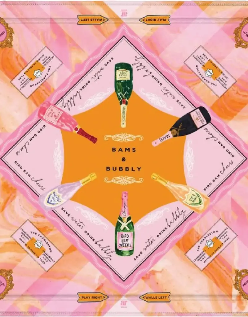 ANDERS RUFF DESIGN CO BAMS AND BUBBLE MAHJONG MAT