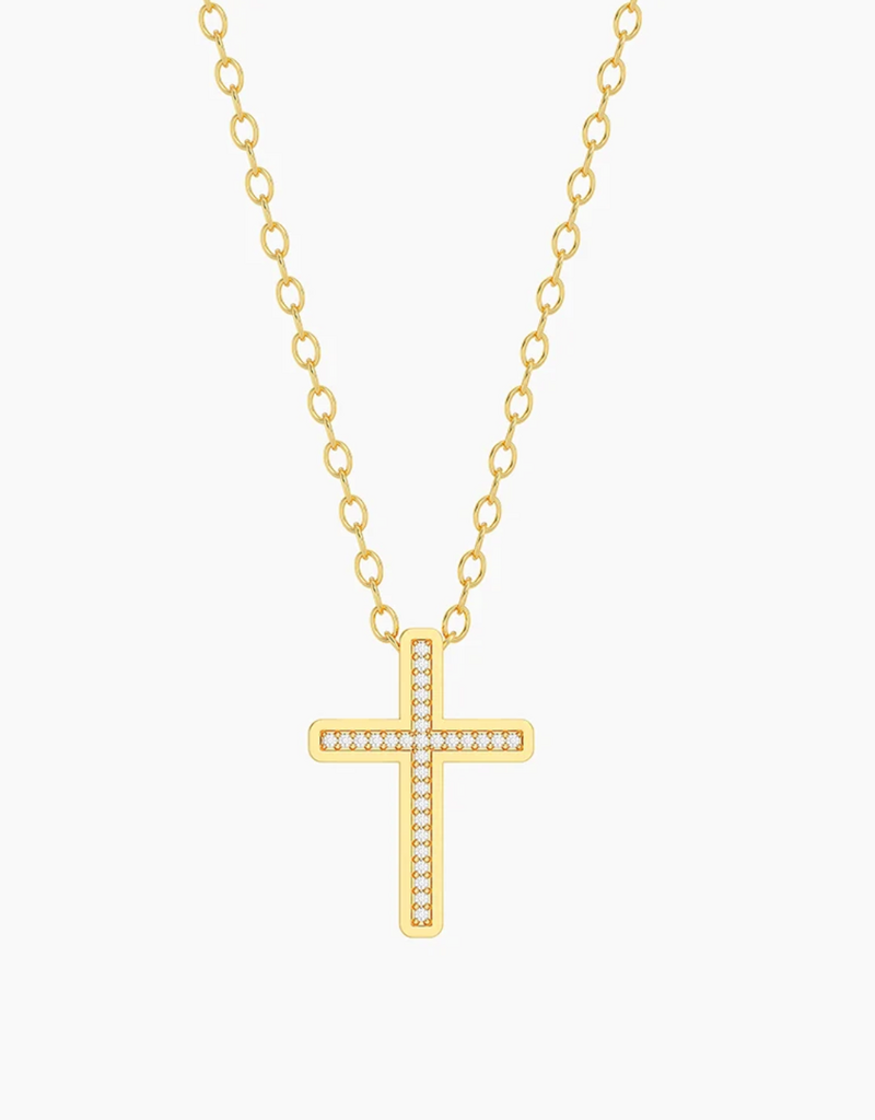 ELLA STEIN KEEP THE FAITH PENDANT NECKLACE