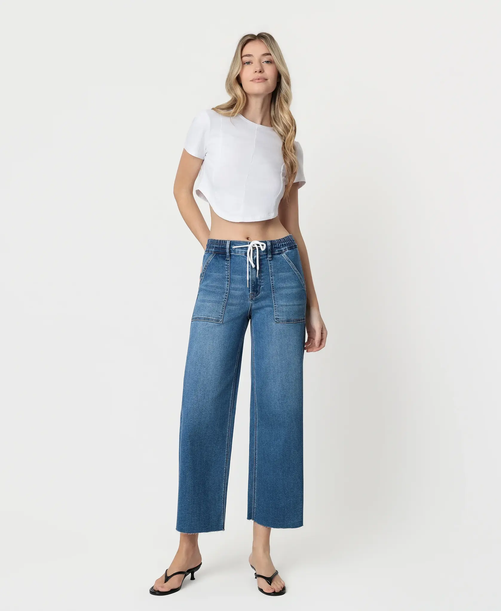 VERVET HIGH RISE SUPER SOFT DRAWSTRING PANT