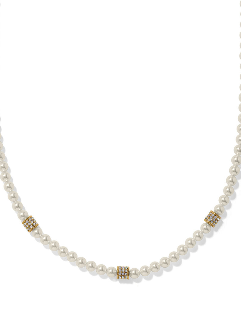 BRIGHTON Meridian Petite Pearl Station Necklace