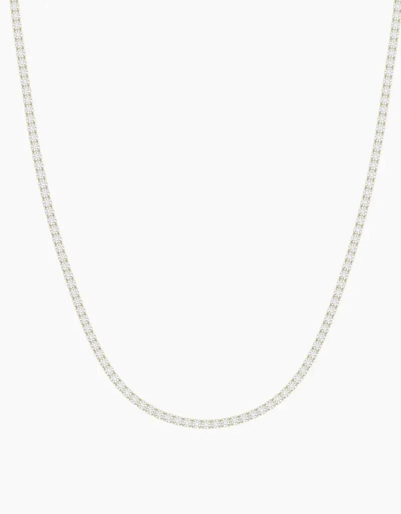 ELLA STEIN 2MM TENNIS NECKLACE