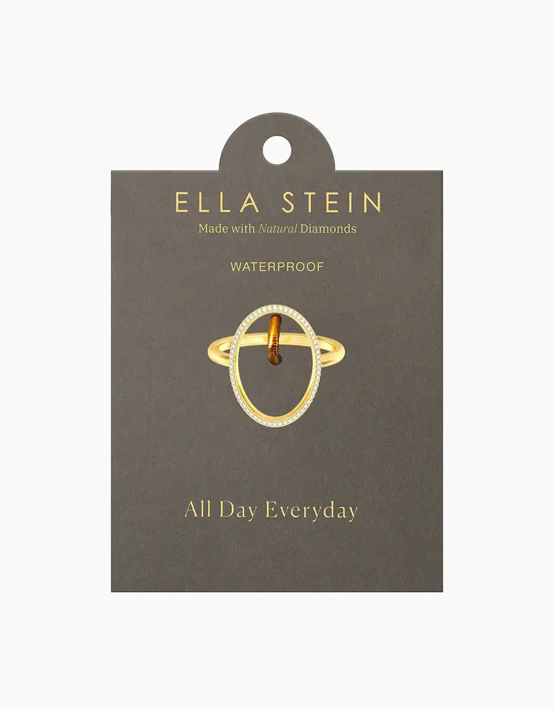 ELLA STEIN ONE WITH THE OVAL STATEMENT RING-GOLD