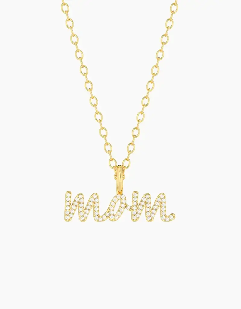 ELLA STEIN ROCKSTAR MOM PENDANT NECKLACE