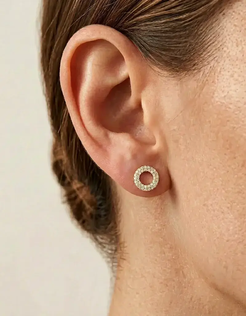 ELLA STEIN SEALED WITH A KISS STUD EARRINGS