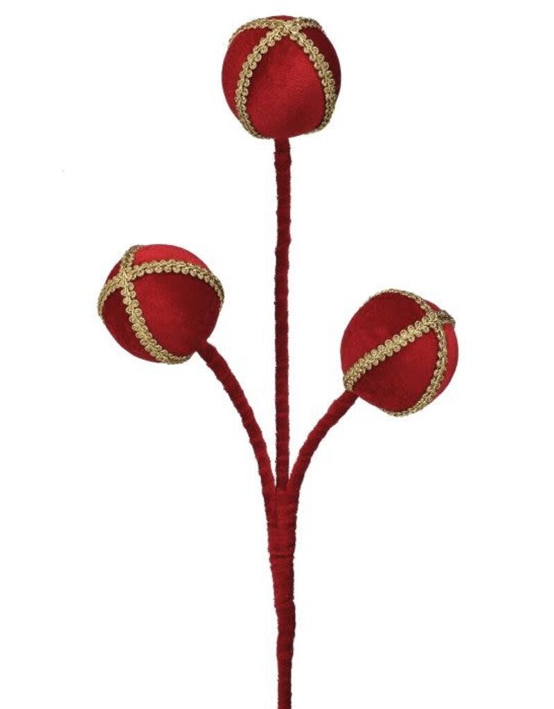 REGENCY INTERNATIONAL RED VELVET TRIPLE BALL SPRAY