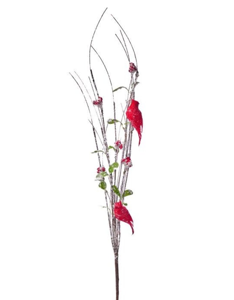 REGENCY INTERNATIONAL SNOWY CARDINAL BERRY SPRAY