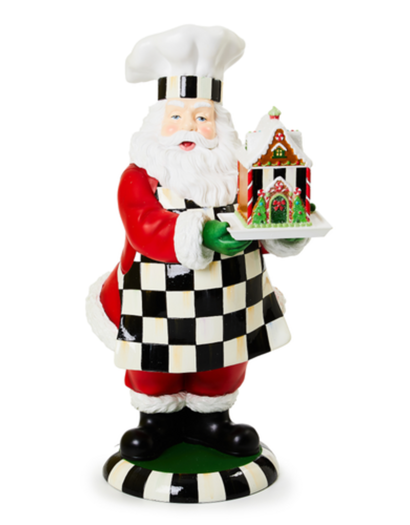 MacKenzie-Childs bake shop santa