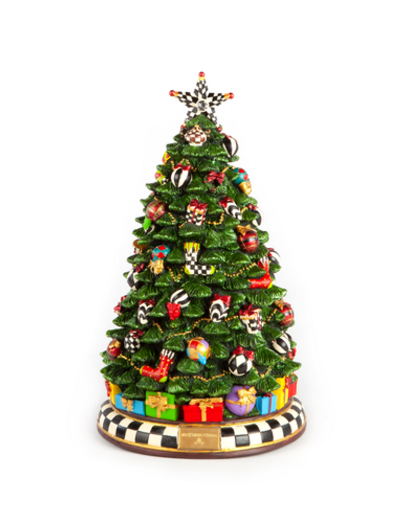 MacKenzie-Childs christmas carol tree