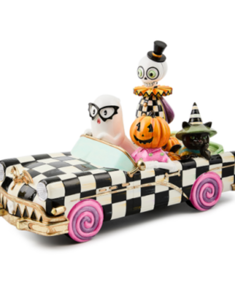 MacKenzie-Childs trick or treat boo family car