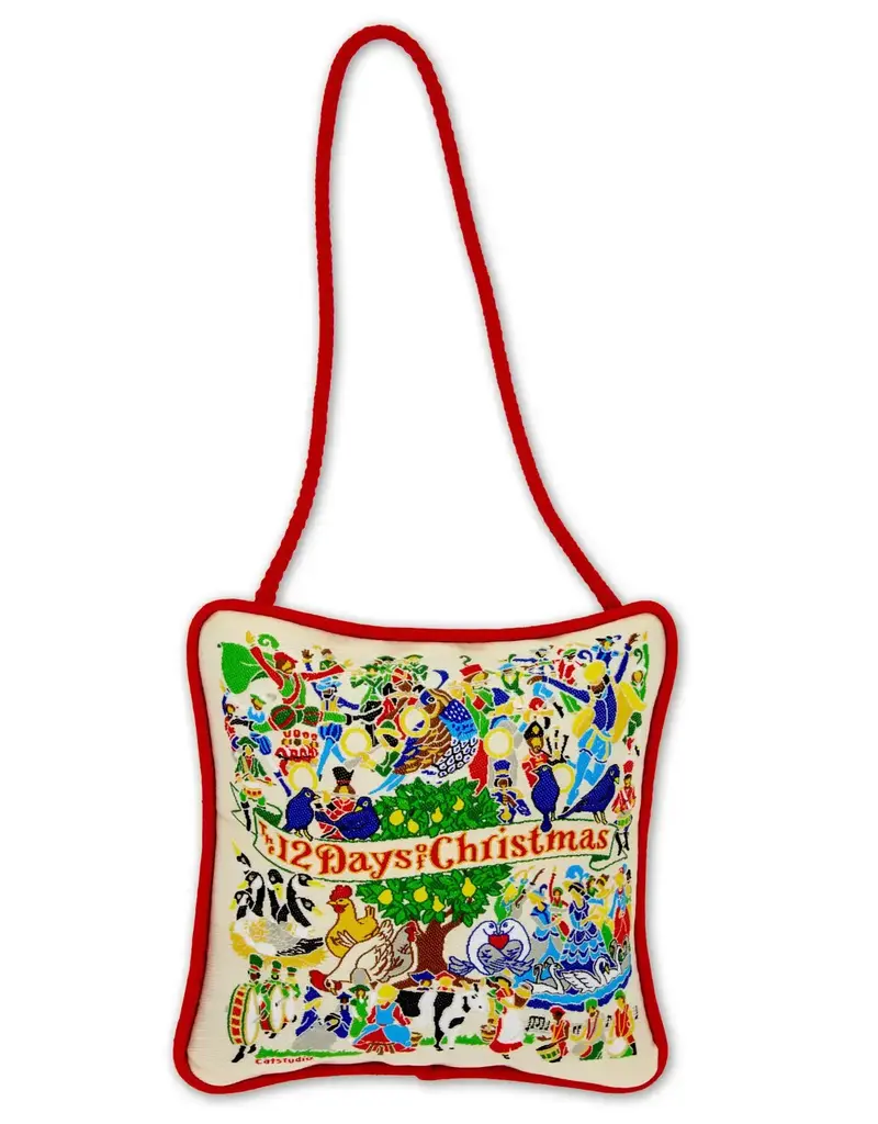 CATSTUDIO 12 DAYS OF CHRISTMAS MINI PILLOW