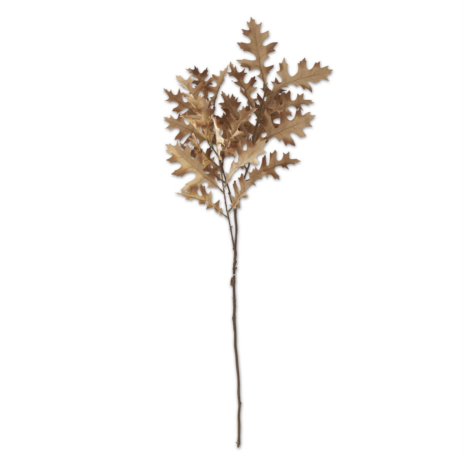 37 Inch Cream Oak Leaf Spray