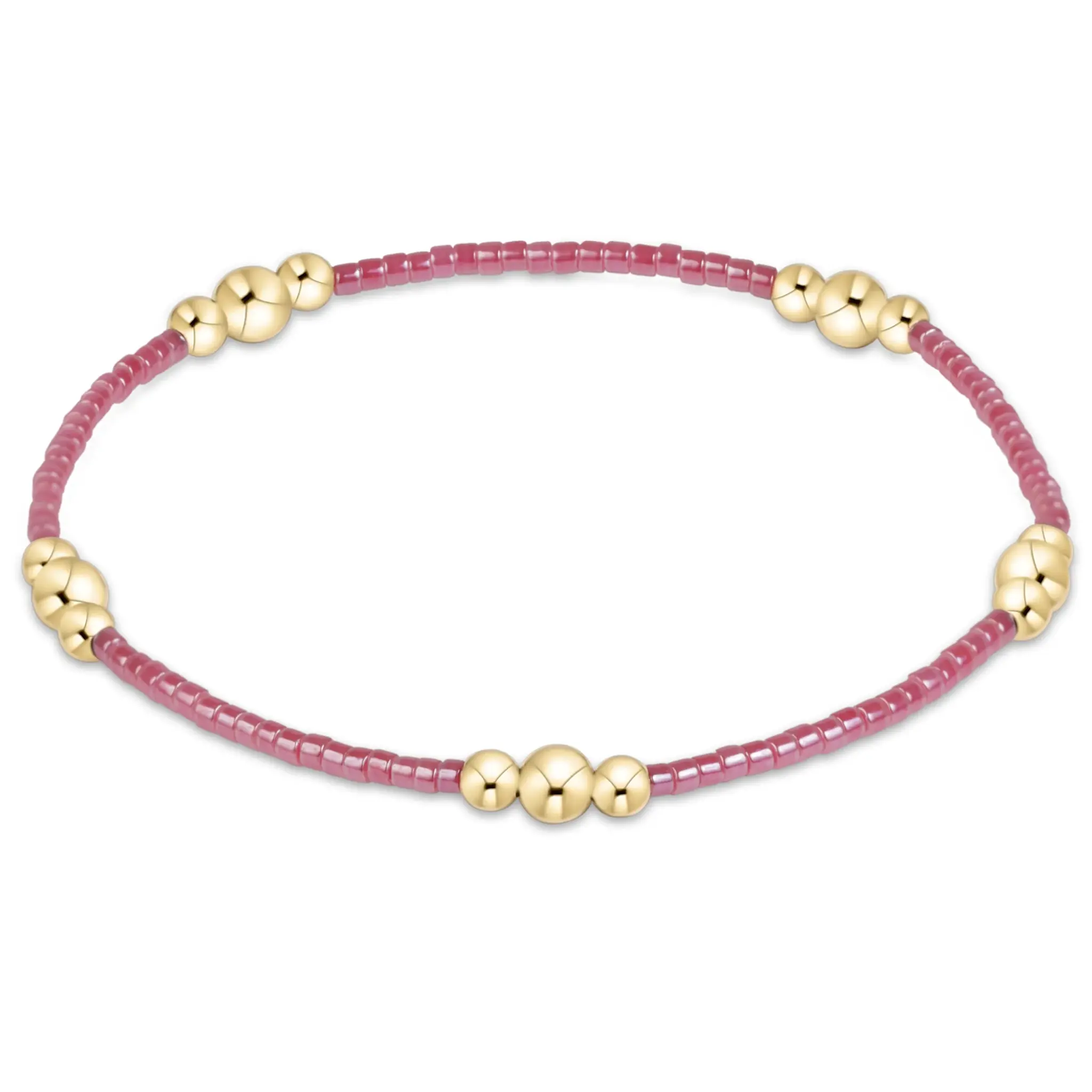 ENEWTON HOPE PURPOSE GOLD BRACELET-PINK CHAMPAGNE