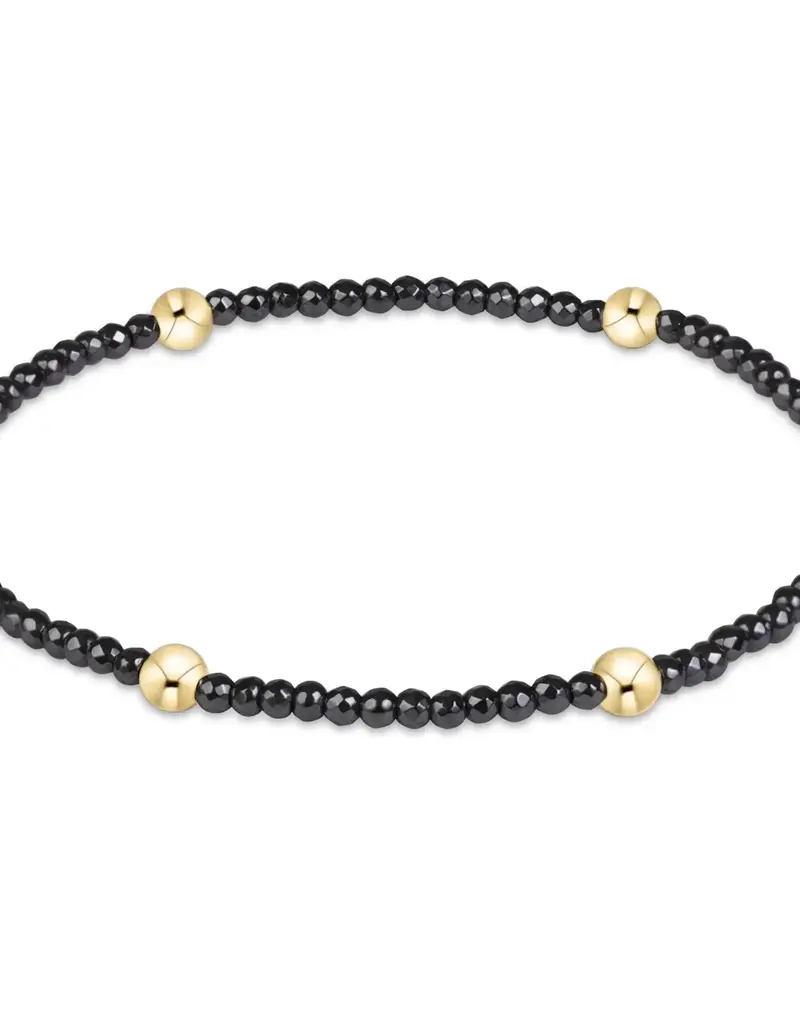 ENEWTON presence faceted hematite 2mm bracelet