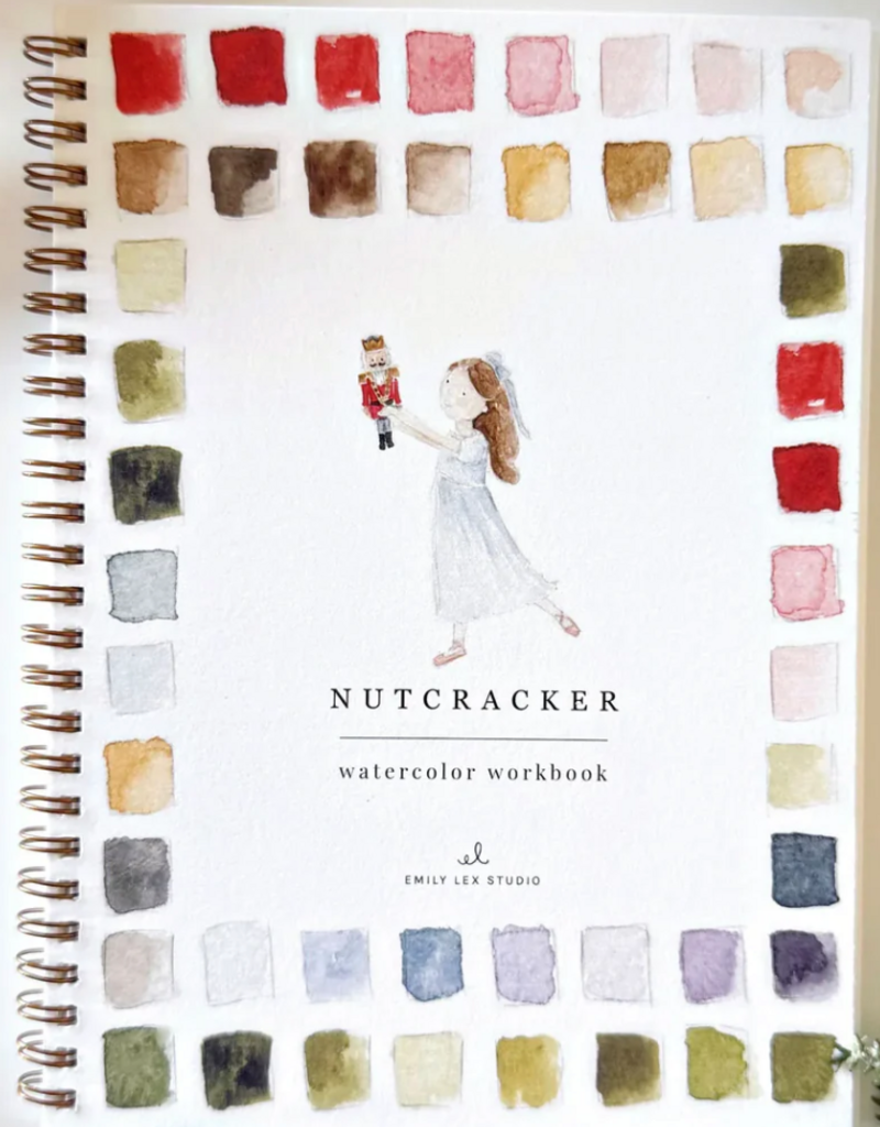 EMILY LEX STUDIO WATERCOLOR WORKBOOK NUTCRACKER